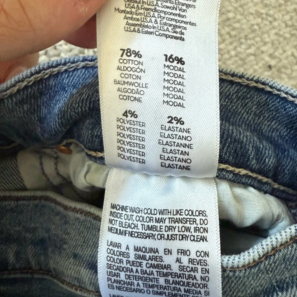 Mother Tomcat Ankle Fray Jeans - Picture 7 of 10